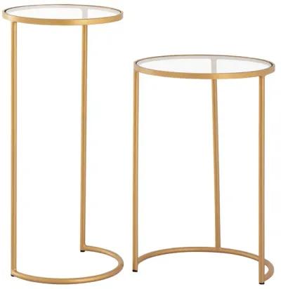 Marino Accent Table - Gold