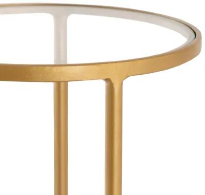 Marino Accent Table - Gold