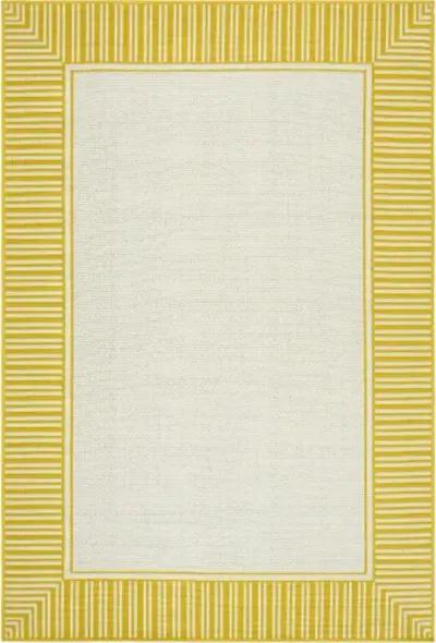 Alfresco ALF-9694 5'3" x 5'3" Machine Woven Rug