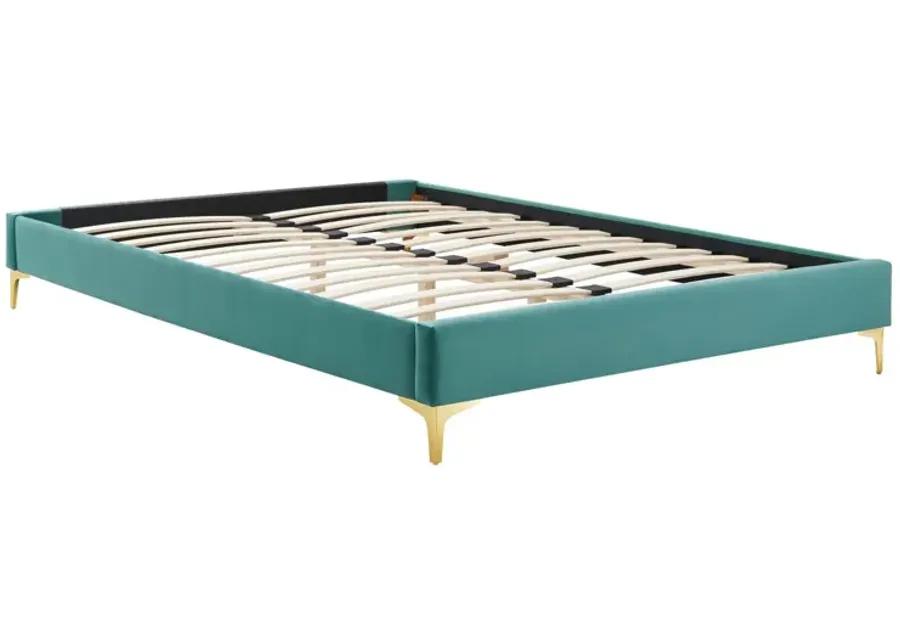 Sutton King Performance Velvet Bed Frame