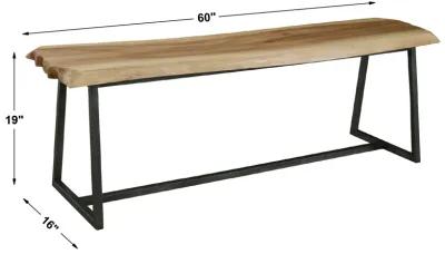 Laurel Wooden Bench