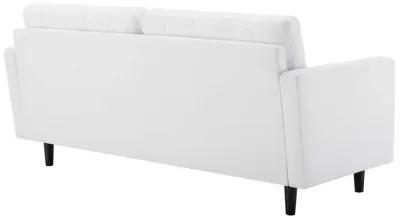 Exalt Tufted Fabric Sofa