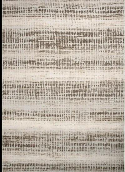 Cream Polyester Area Rug