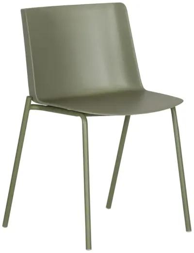 SILLA OUTDOOR DINING CHAIR SAGE GREEN-SET OF TWO