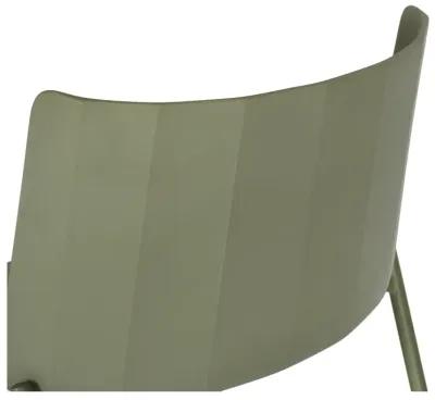 SILLA OUTDOOR DINING CHAIR SAGE GREEN-SET OF TWO