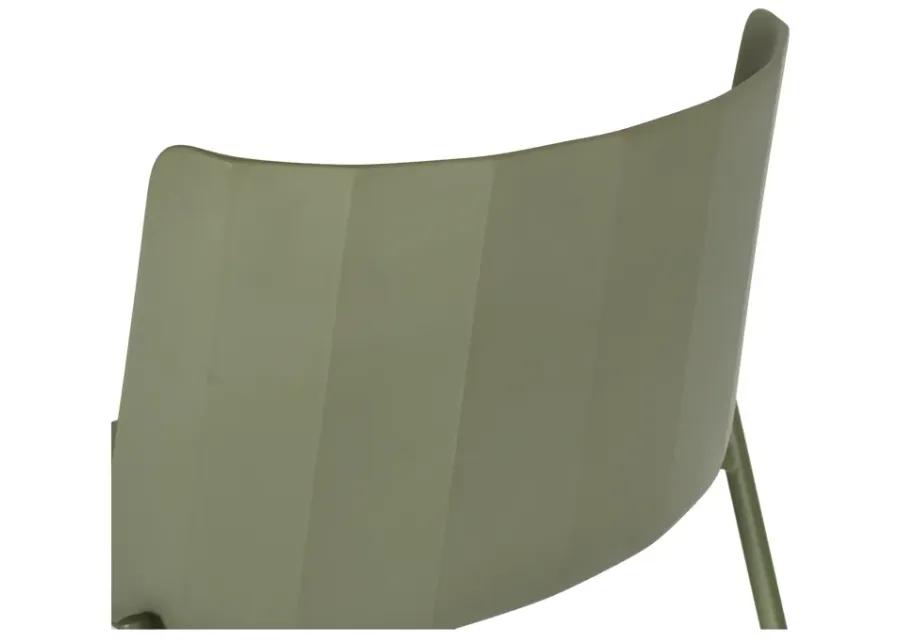 SILLA OUTDOOR DINING CHAIR SAGE GREEN-SET OF TWO