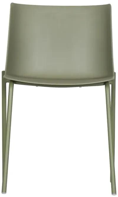 SILLA OUTDOOR DINING CHAIR SAGE GREEN-SET OF TWO