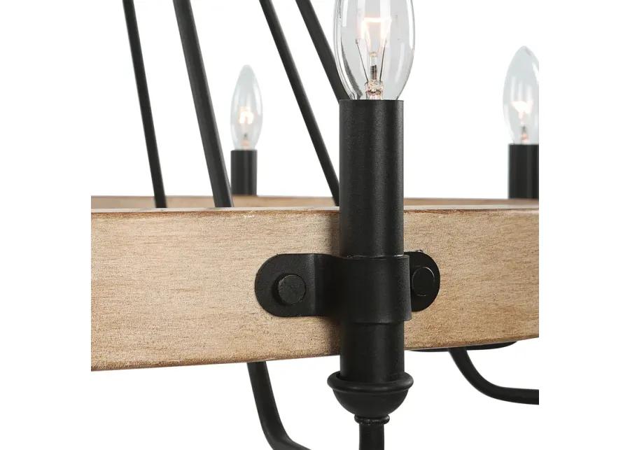 Deschutes 8 Light Farmhouse Chandelier