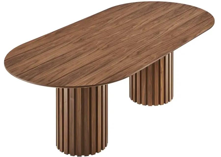 Senja 95" Oval Dining Table