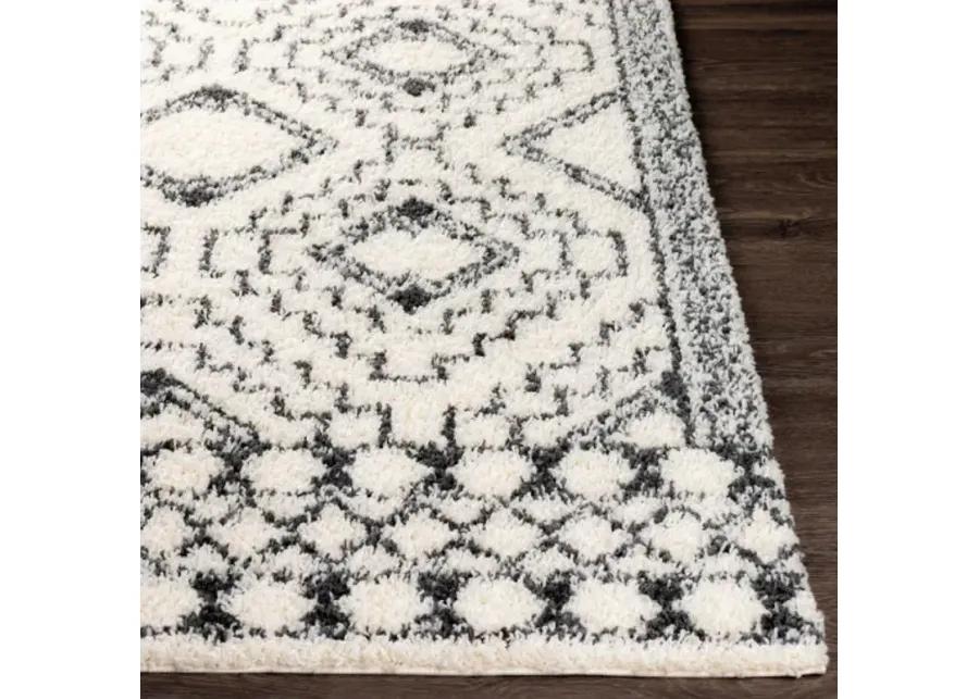 Beni shag 5'3" x 7' Rug