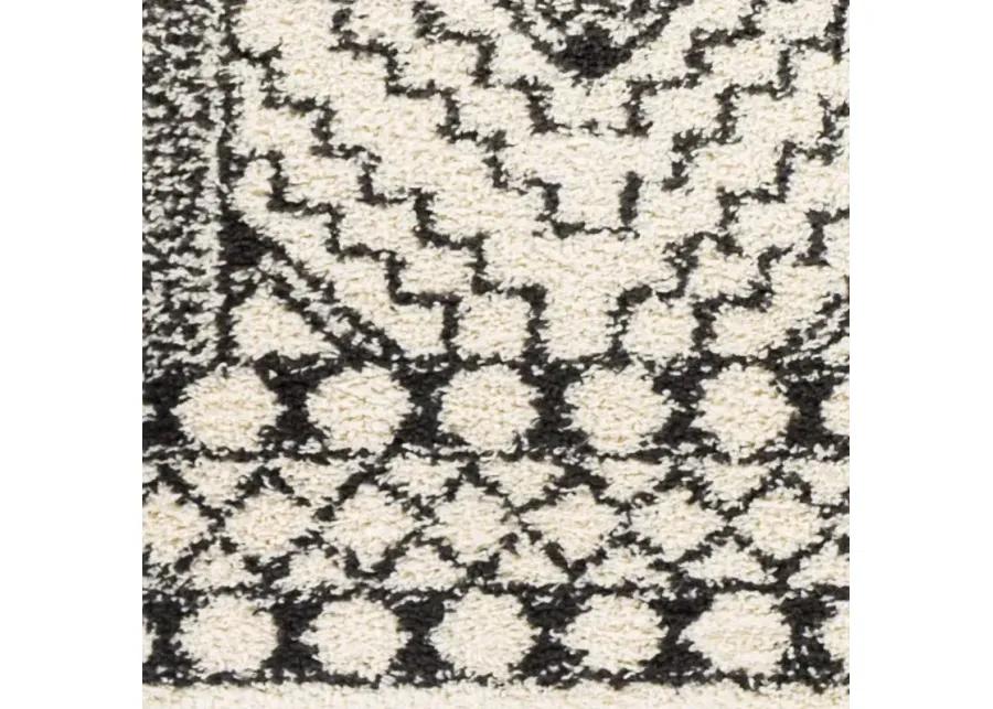 Beni shag 5'3" x 7' Rug