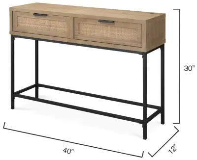 Reed Console Table