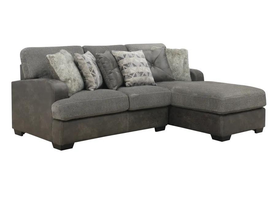 Berlin 2 Piece Right Side Facing Chaise Sectional