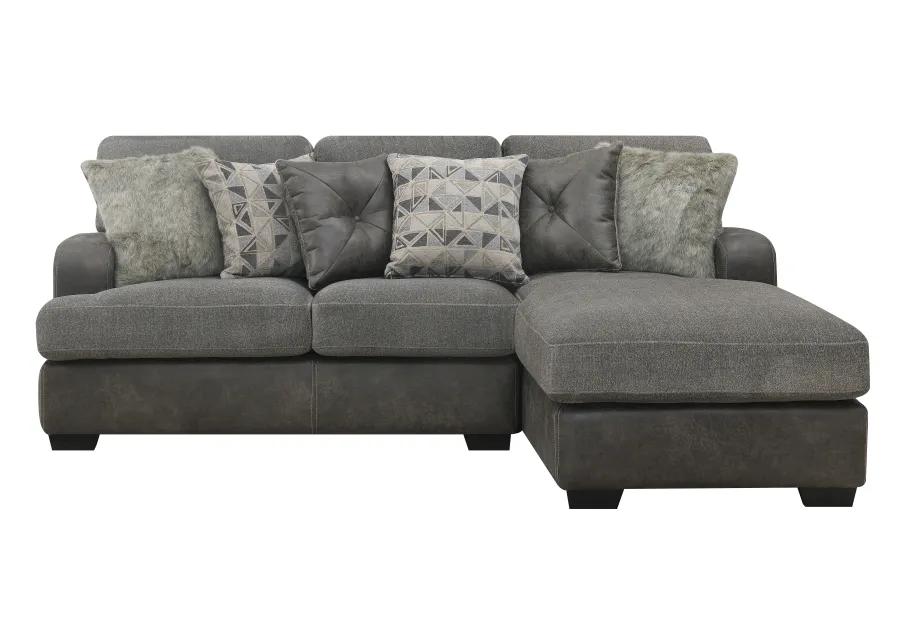 Berlin 2 Piece Right Side Facing Chaise Sectional