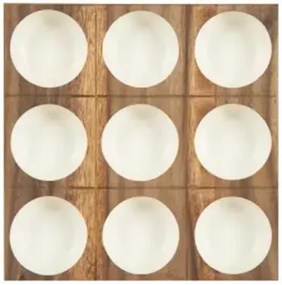 puka wall tile 3x3, white