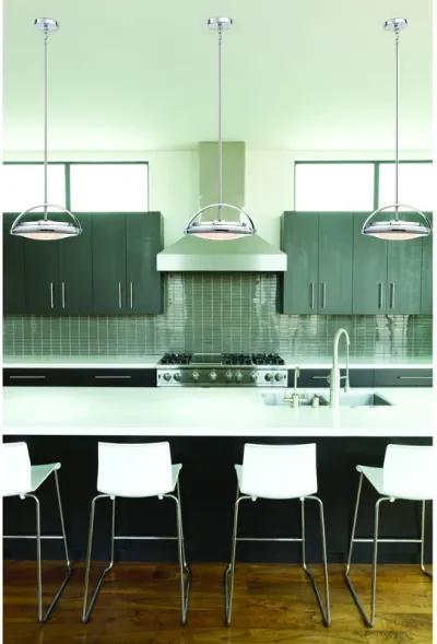 Quincy 13.5" Wide 1-Light Pendant - Chrome