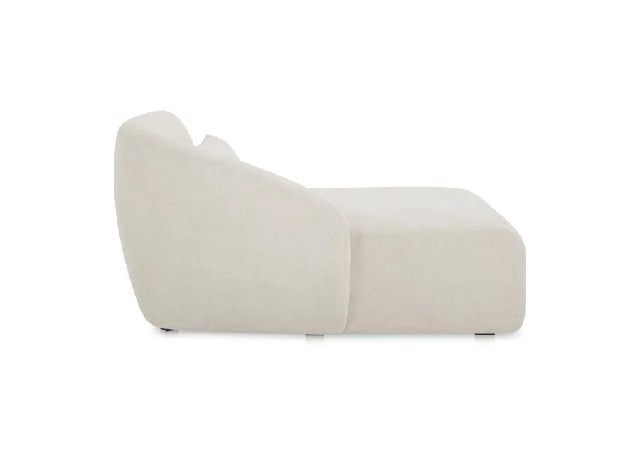 Amelia Left Arm Facing Chaise Warm White