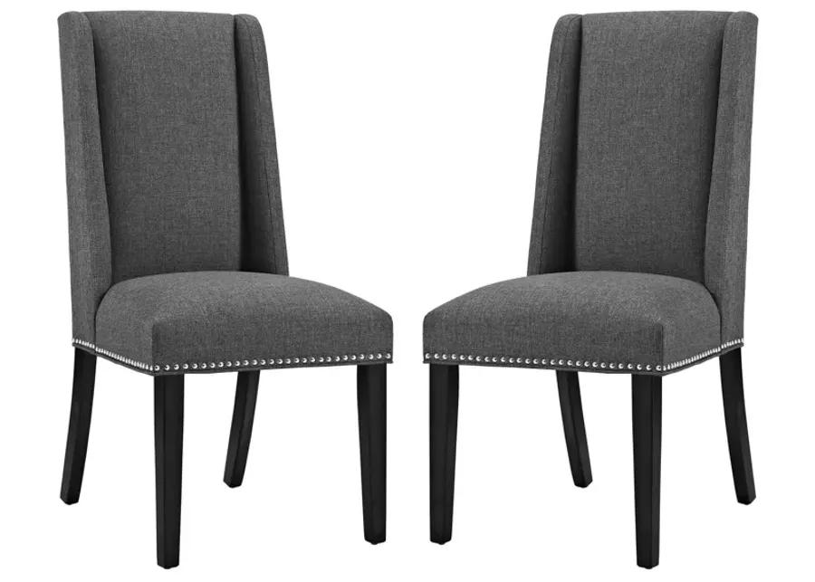 Baron Dining Chair Fabric Set of 2