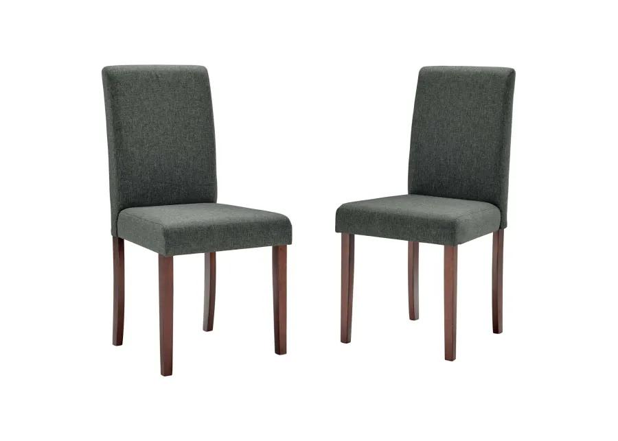 Prosper Upholstered Fabric Dining Side Chair Set of 2