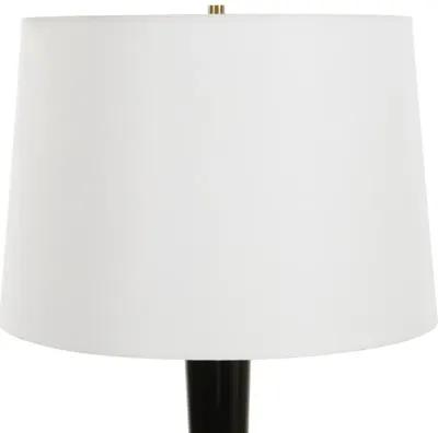 Brielle Polished Black Table Lamp