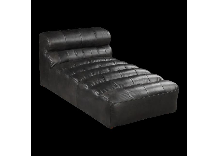 Ramsay Leather Chaise