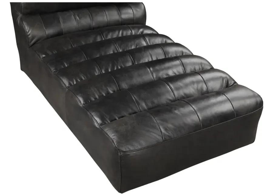 Ramsay Leather Chaise