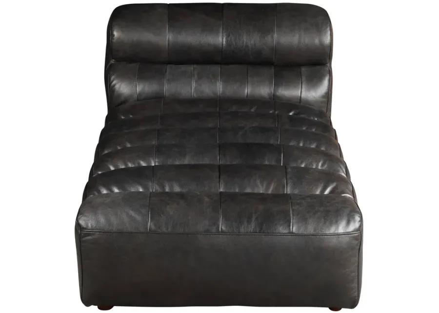 Ramsay Leather Chaise