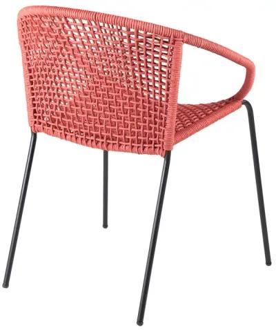 Snack Stackable Steel Indoor/Outdoor Dining Chair - Set of 2