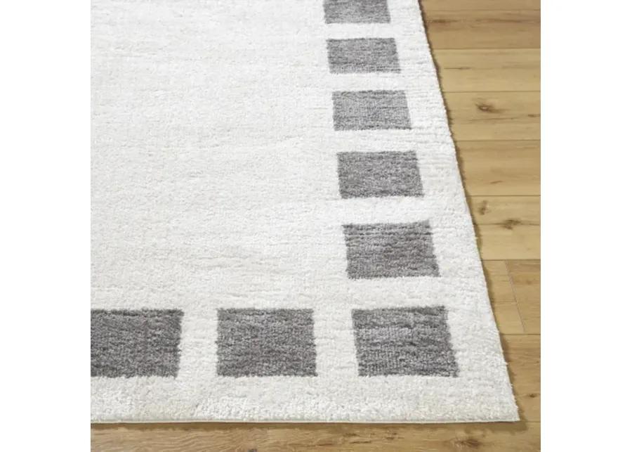 Fossay Shag FSG-2316 6'7" x 9' Machine Woven Rug