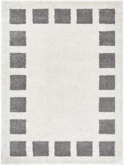 Fossay Shag FSG-2316 6'7" x 9' Machine Woven Rug