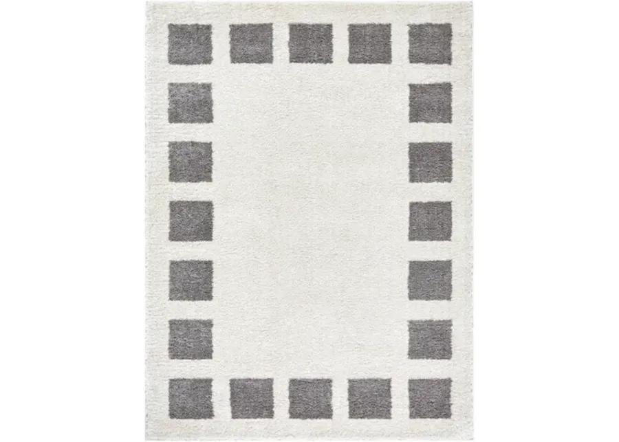 Fossay Shag FSG-2316 6'7" x 9' Machine Woven Rug