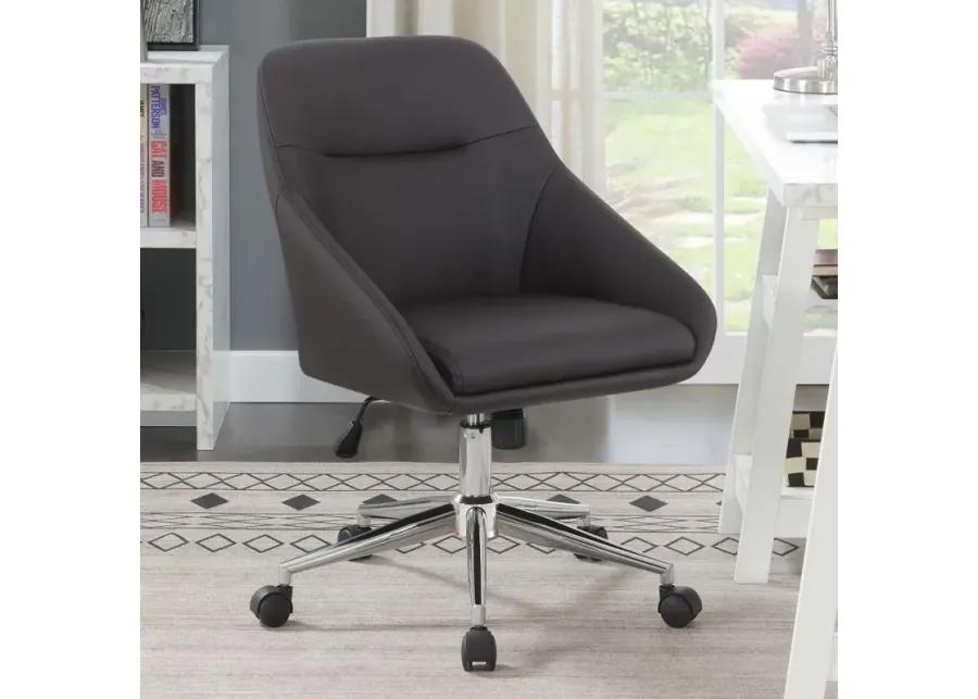 Jackman Upholstered Office Chair with Casters