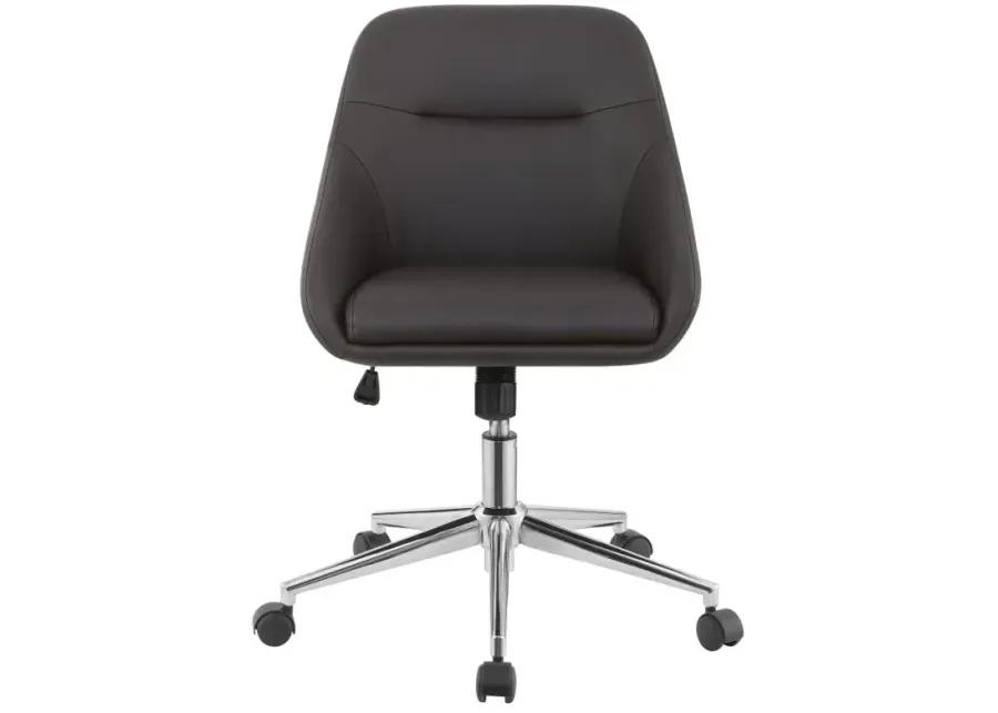 Jackman Upholstered Office Chair with Casters