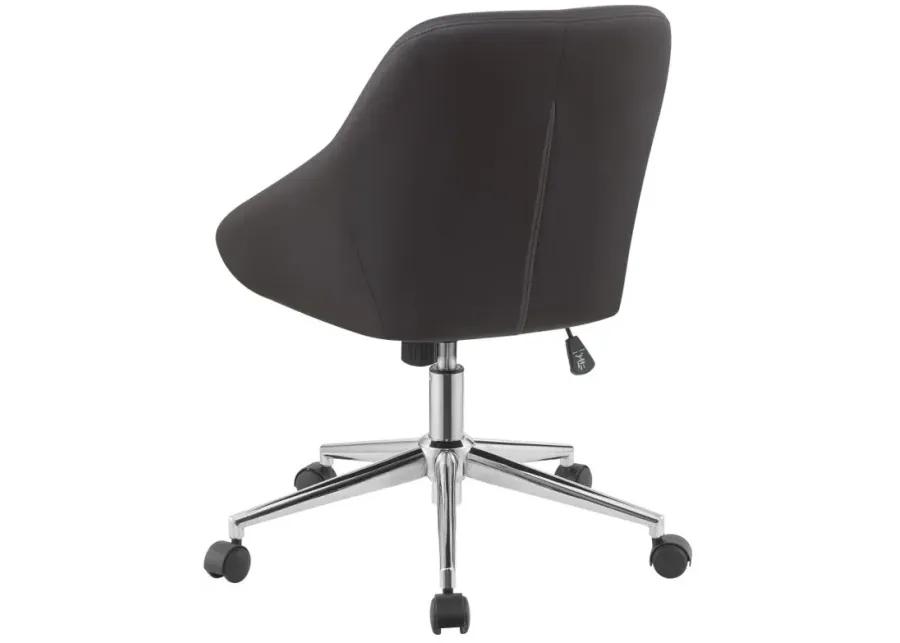 Jackman Upholstered Office Chair with Casters