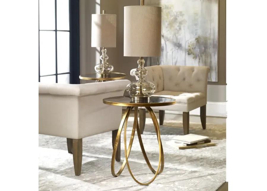 Montrez Gold Side Table