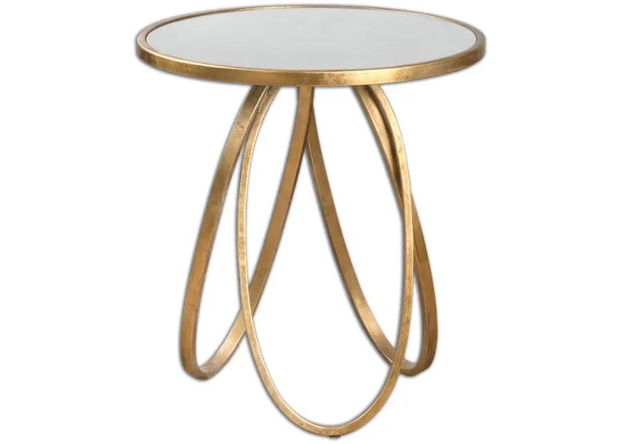 Montrez Gold Side Table