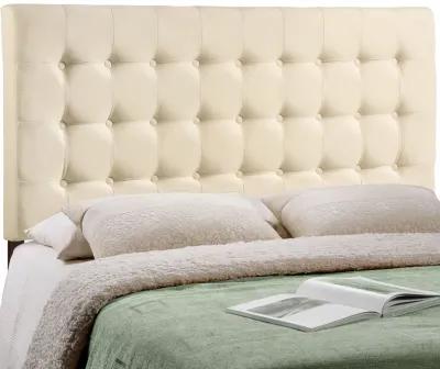 Tinble Queen Upholstered Fabric Headboard