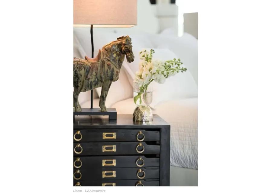 Southern Living Dynasty Horse Table Lamps Pair