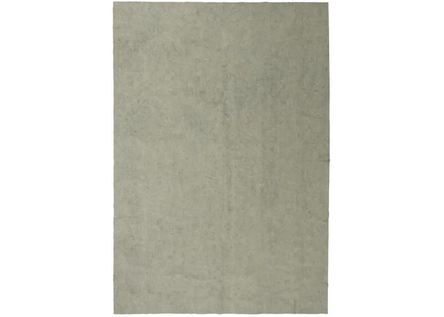 Premium Rug Pad Beige Solid under padding Recycled Synthetic 9'x12' Rectangle Rug Pad