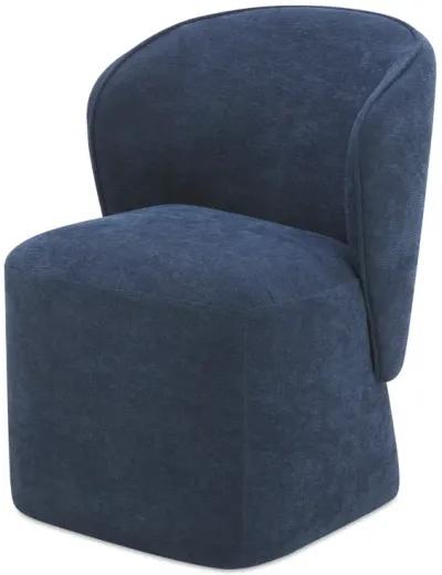 LARSON ROLLING DINING CHAIR PERFORMANCE FABRIC