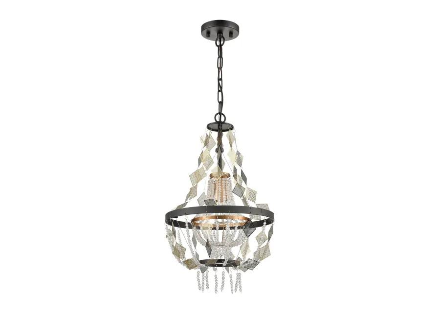 Selene 13" Wide 1-Light Chandelier