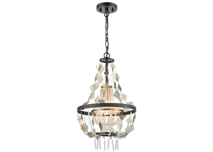 Selene 13" Wide 1-Light Chandelier