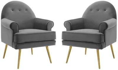 Revive Armchair Performance Velvet Set of 2