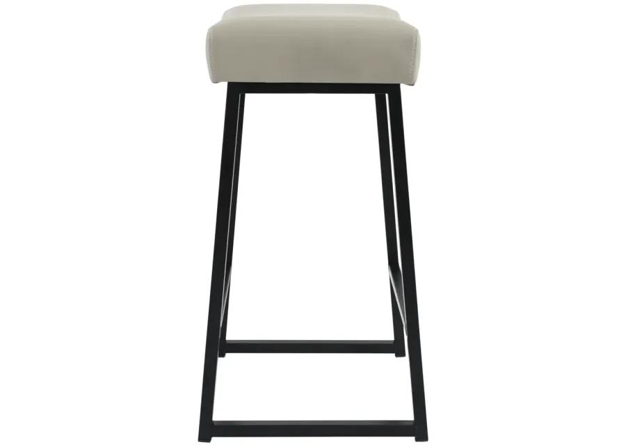 Amber 26" Counter Stool Stone (Set of 2)