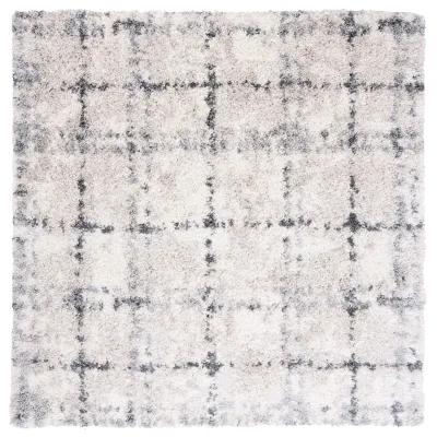 FONTANA SHAG Square Power Loomed 3' X 3' Square Rug