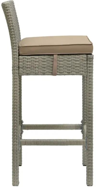 Conduit 5 Piece Outdoor Patio Wicker Rattan Set