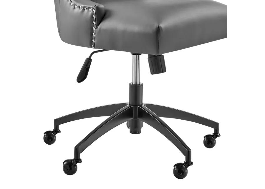 Empower Channel Tufted Vegan Leather Office Chair