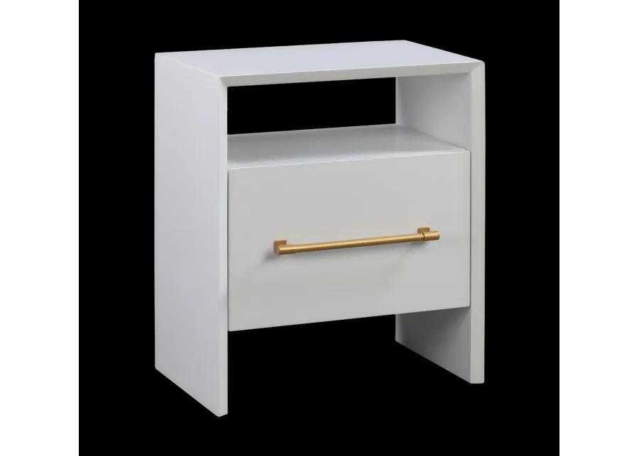 Libre White Nightstand