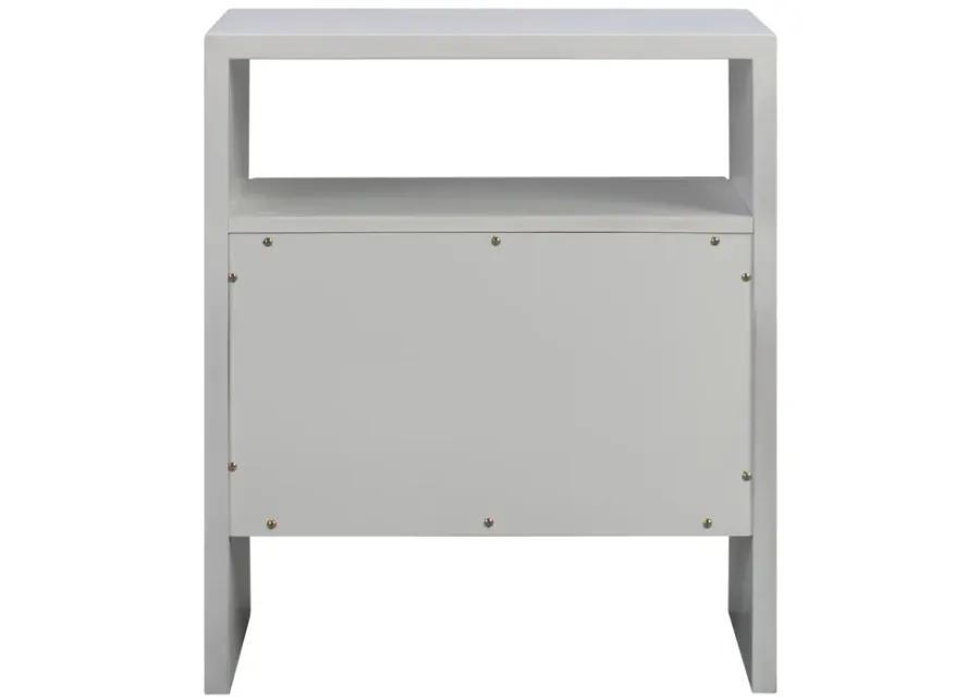 Libre White Nightstand