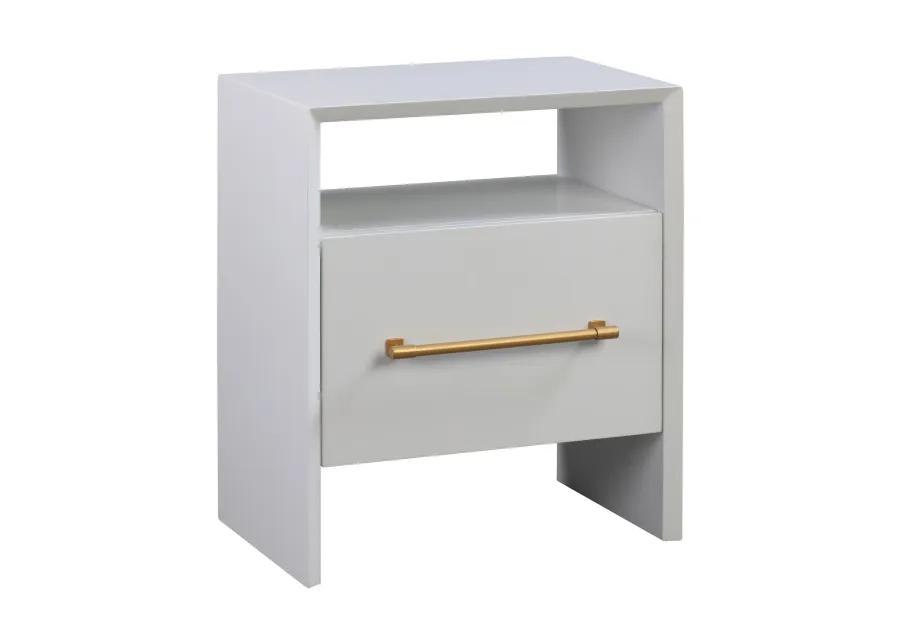 Libre White Nightstand